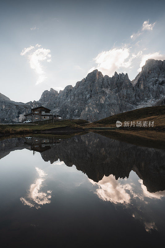 Passo Rolle Landscape, Dolomites，意大利